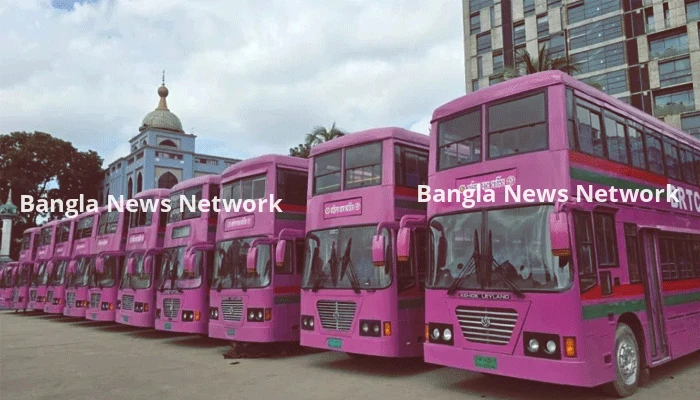 নারীদের জন্য সড়কে নামছে আরও ১০০ পিংক বাস