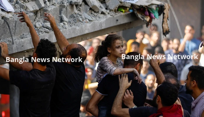 গাজায় ইসরায়েলি হামলায় নিহত ছাড়াল ৩২ হাজার