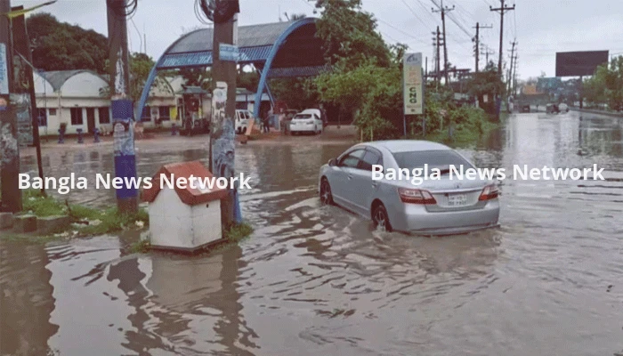 ময়মনসিংহে তিন ঘণ্টায় ৪০ মিলিমিটার বৃষ্টিপাত
