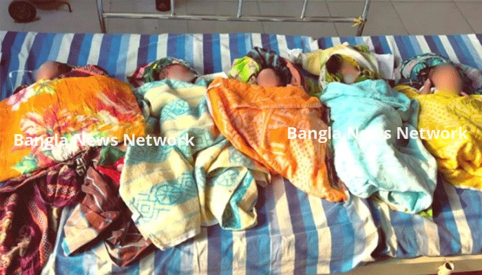 একসঙ্গে ৫ সন্তানের জন্ম, সুস্থ আছে সবাই