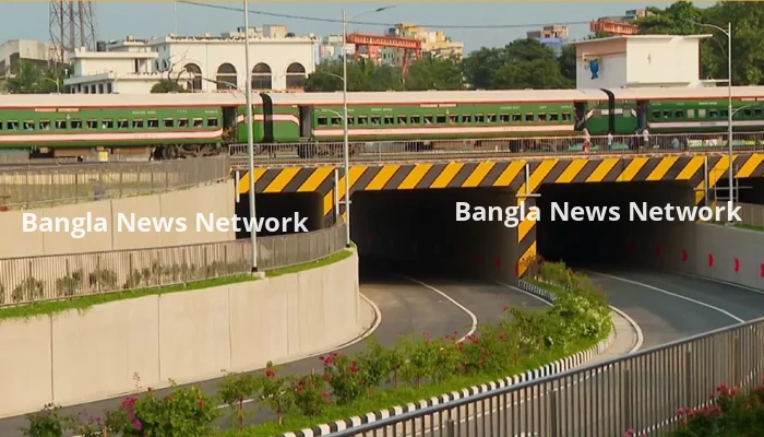 টিটিপাড়ায় ৬ লেনের রেলওয়ে আন্ডারপাস চালু