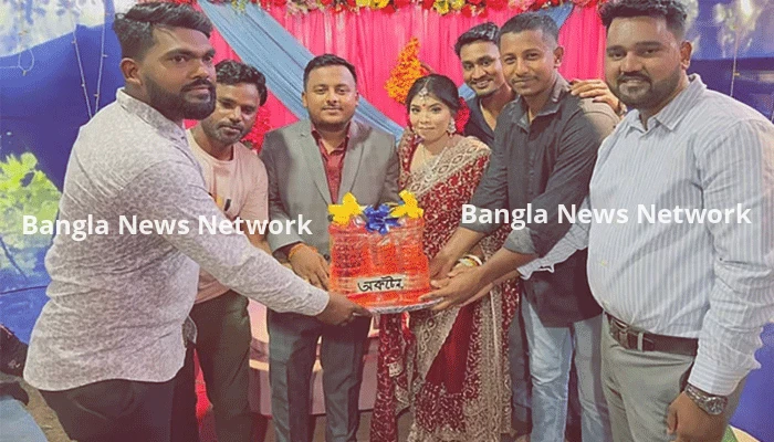 মৌলভীবাজারে বৌভাতে বরকে অকটেন উপহার দিলো বন্ধু