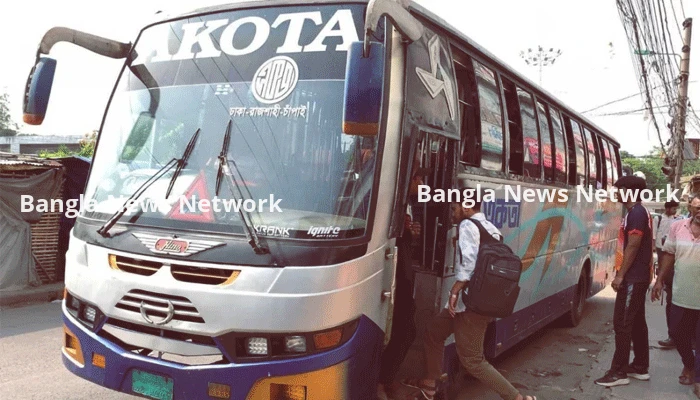 ২৫ ঘণ্টা পর রাজশাহী থেকে সব রুটে বাস চলাচল শুরু