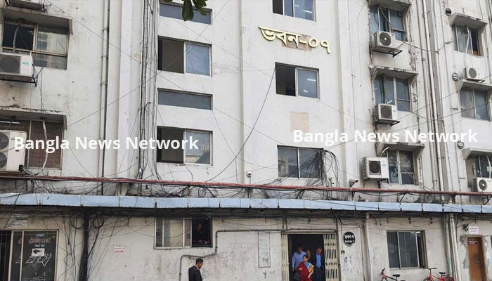 অগ্নিকাণ্ডের পর সচল হলো সচিবালয়ের ৭ নম্বর ভবন