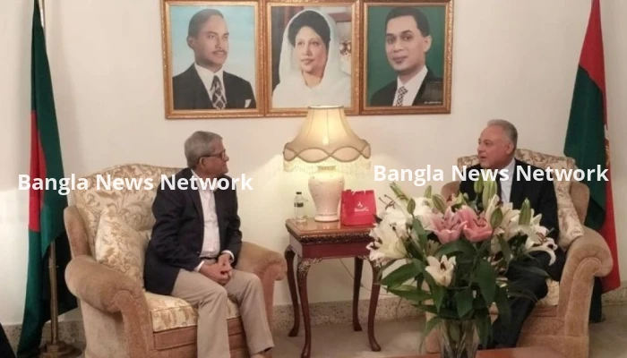 মির্জা ফখরুলের সাথে মিশরের রাষ্ট্রদূতের সাক্ষাৎ
