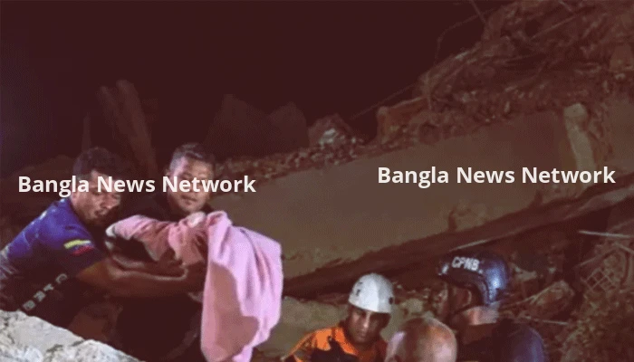 ৩২ ঘণ্টা পর ধ্বংসস্তূপ থেকে ১৮ দিনের নবজাতক উদ্ধার