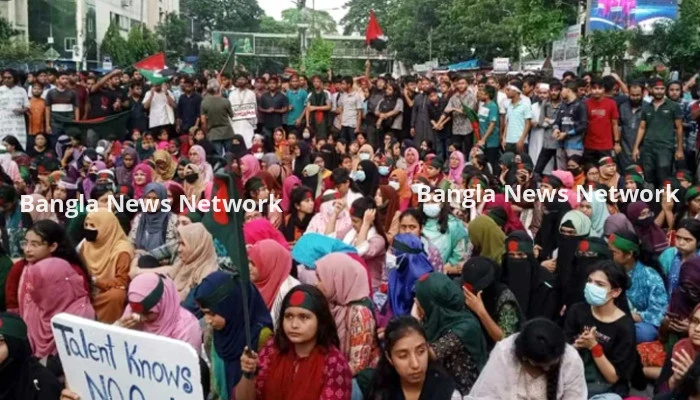 বৈষম্য বিরোধী ছাত্র আন্দোলনের সর্বাত্মক অবস্থান কর্মসূচি আজ