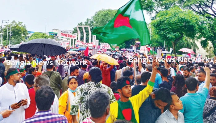 সারা দেশে বৈষম্যবিরোধী ছাত্র আন্দোলনের বিক্ষোভ মিছিল আজ