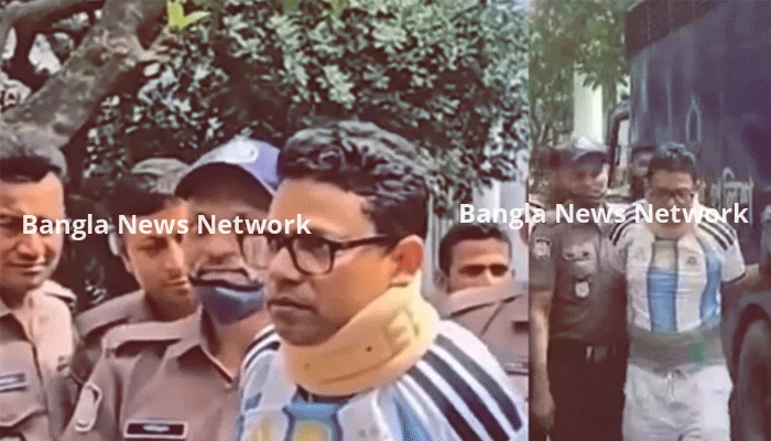 আর্জেন্টিনার জার্সি পরে ট্রাইব্যুনালে পলক, ভিডিও ভাইরাল