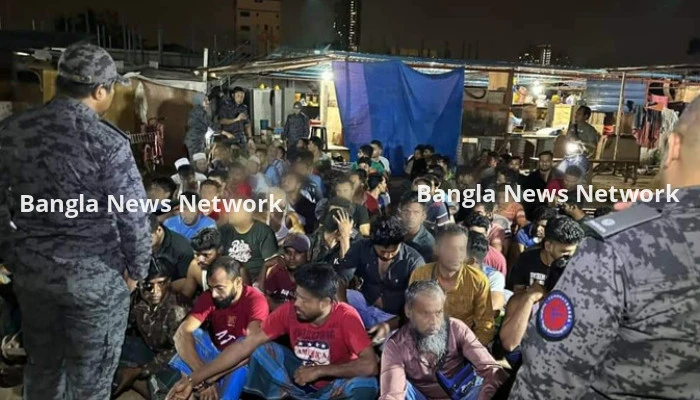 মালয়েশিয়ায় ১৩৪ বাংলাদেশীসহ গ্রেপ্তার ২৩২