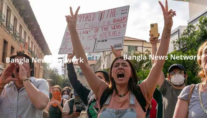 যুক্তরাষ্ট্রে অন্তত ২৪টি বিশ্ববিদ্যালয় বিক্ষোভ অব্যাহত