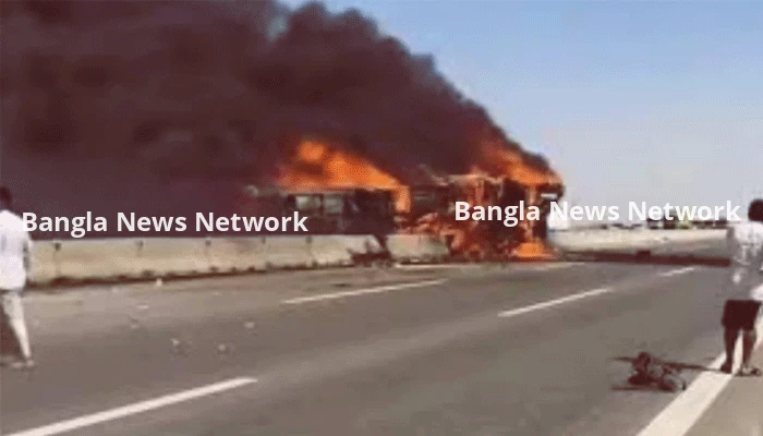 ইরাকে ভয়াবহ বাস দুর্ঘটনায় নিহত অন্তত ২১