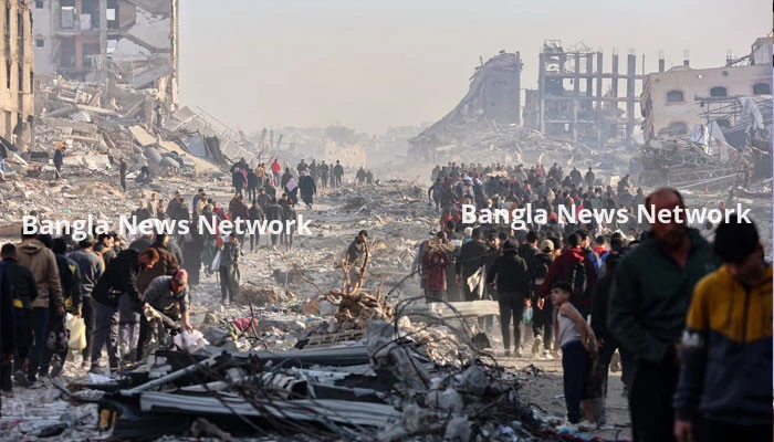 গাজায় হামলা অব্যাহত রয়েছে : ইসরাইলি বাহিনী