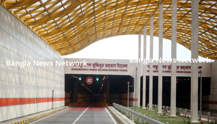 বঙ্গবন্ধু টানেল উদ্বোধন করতে যাচ্ছেন প্রধানমন্ত্রী