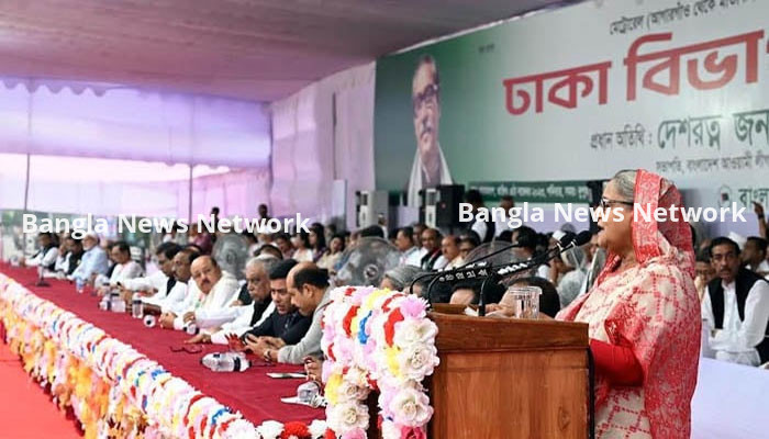দৃঢ়তার সঙ্গে বলেন, ‘এবার নৌকা জিতবেই’ প্রধানমন্ত্রী