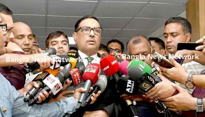 সংলাপের আর কোন সুযোগ নেই: ওবায়দুল কাদের