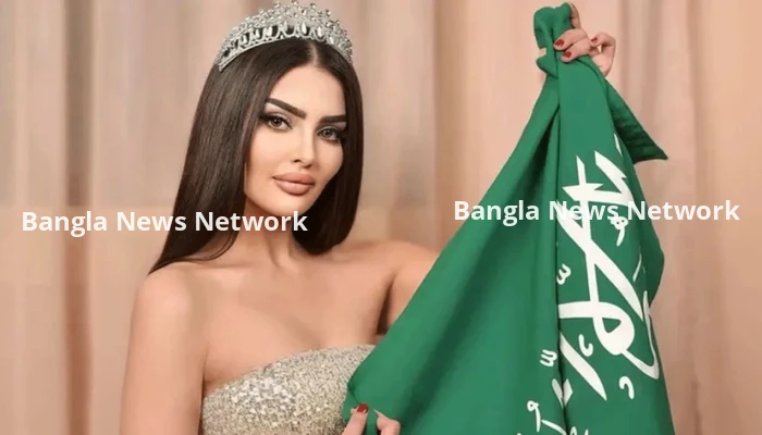 প্রথমবারের মতো সুন্দরী প্রতিযোগিতায় সৌদি মডেল