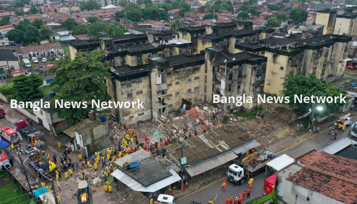ব্রাজিলে ভবন ধসে নিহত ৮ নিখোঁজ ৫