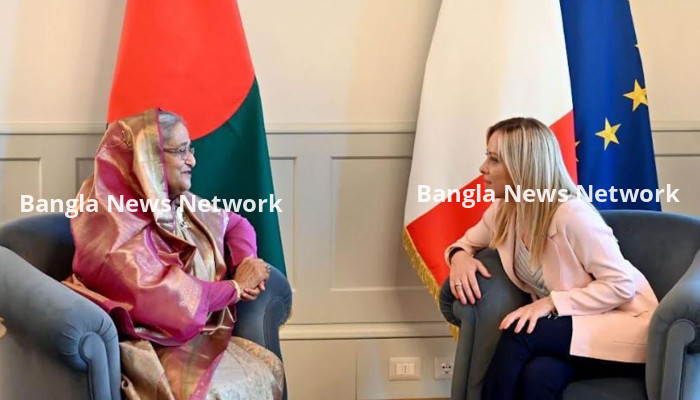বাংলাদেশি শ্রমিকদের বৈধ অভিবাসনে ইতালির প্রধানমন্ত্রীর গুরুত্বারোপ