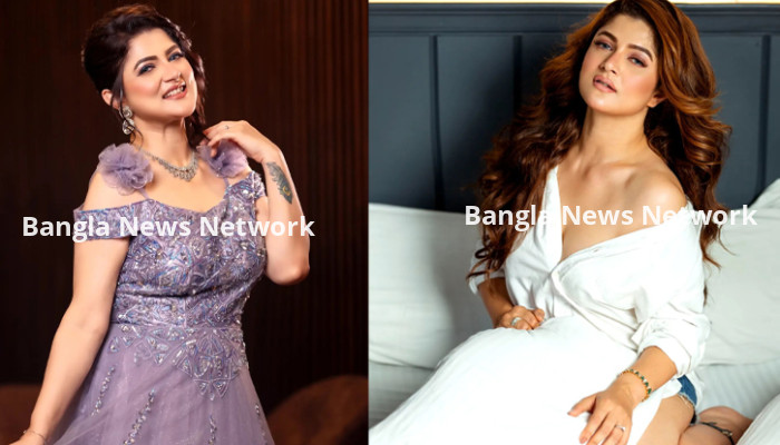 খোলা পোশাকে ছবি দিয়ে কটাক্ষের মুখে শ্রাবন্তী