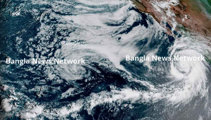 ধেয়ে আসছে ভয়াবহ ঘূর্ণিঝড় হিলারি
