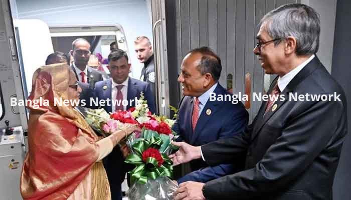 প্রধানমন্ত্রী নিউইয়র্ক পৌঁছেছেন