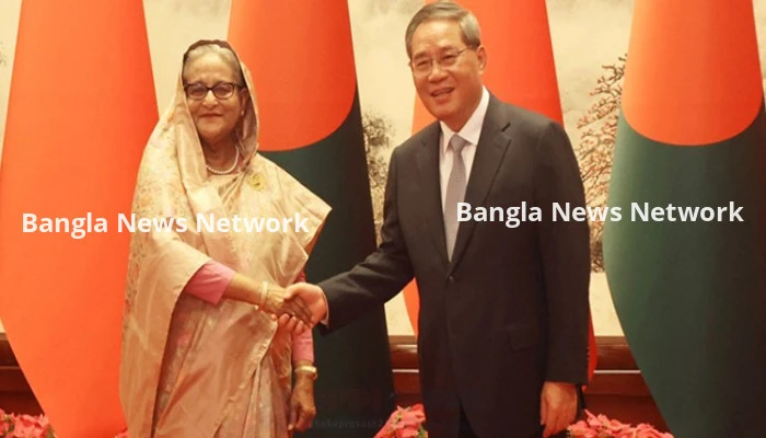 বাংলাদেশকে ১০০ কোটি ডলার সহায়তার ঘোষণা চী‌নের