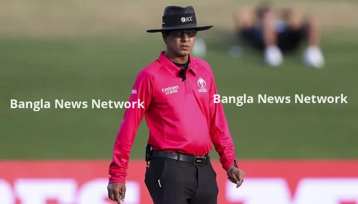 ফের আইসিসির এলিট প্যানেলে বাংলাদেশি আম্পায়ার সৈকত