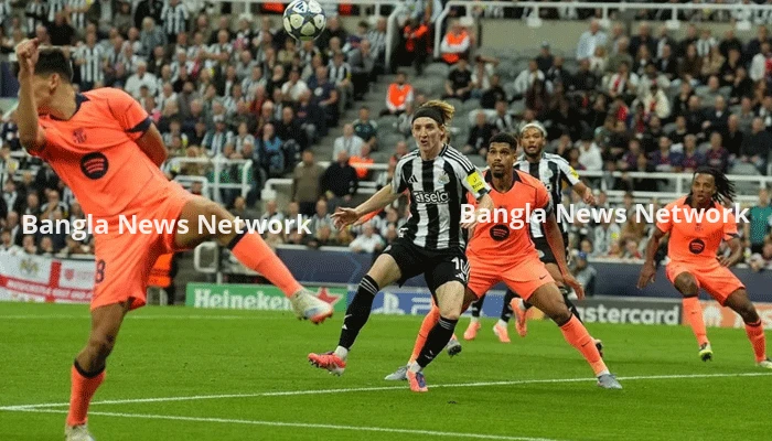 ঐতিহাসিক ম্যাচে নিউক্যাসলের সামনে বার্সেলোনা