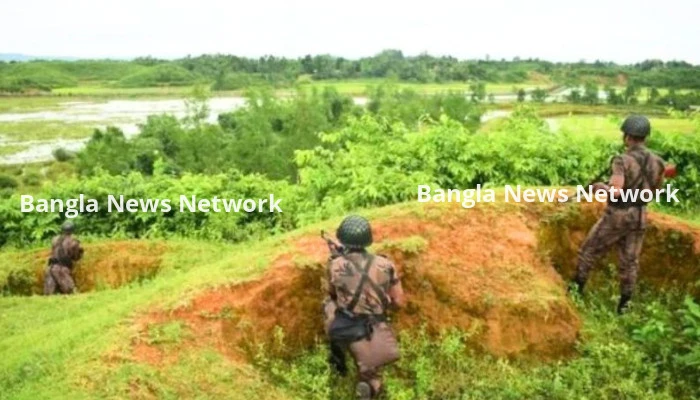 রোহিঙ্গা অনুপ্রবেশ ঠেকাতে সীমান্তে কঠোর অবস্থানে বিজিবি