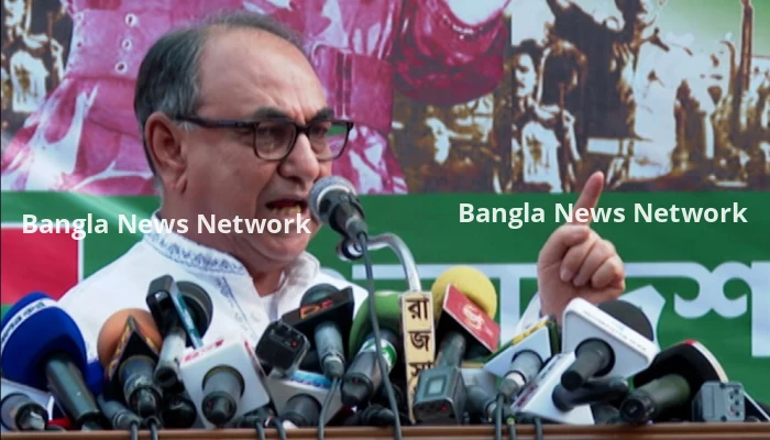 পেছন দরজা দিয়ে ক্ষমতায় যাওয়ার ইতিহাস বিএনপির নেই: মির্জা আব্বাস