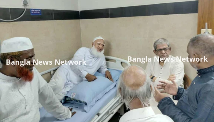 জামায়াত আমিরকে দেখতে হাসপাতালে বিএনপি মহাসচিব