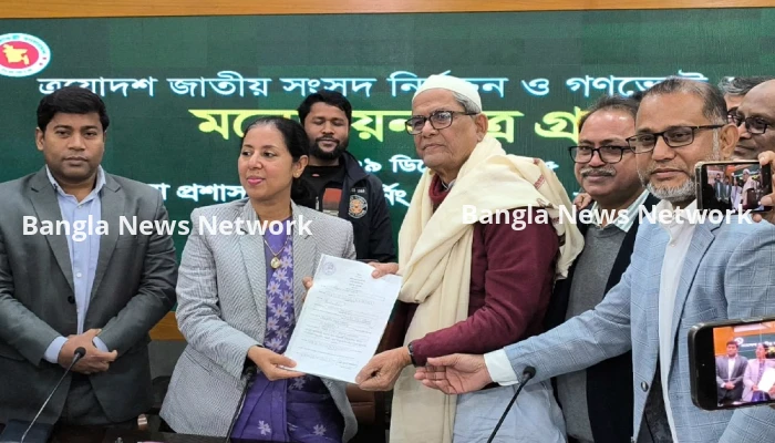 বিএনপি মহাসচিব মির্জা ফখরুলের মনোনয়ন বৈধ ঘোষণা