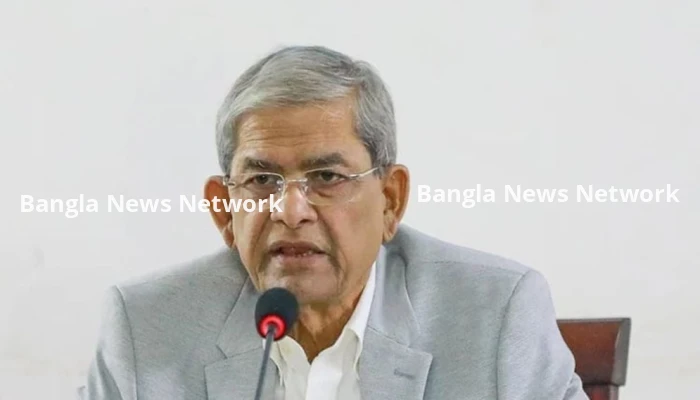 নির্বাচনের দিন ছাড়া গণভোটের সিদ্ধান্ত কোনদিনও মানবে না বিএনপি: মির্জা ফখরুল