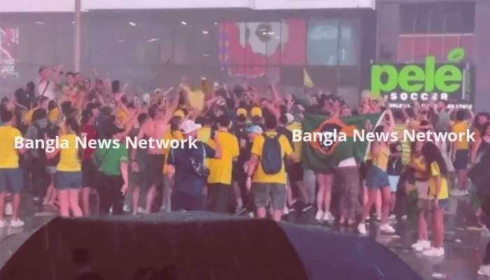ব্রাজিল সমর্থকরা দখলে নিল নিউইয়র্কসের টাইম্‌স স্কয়ার