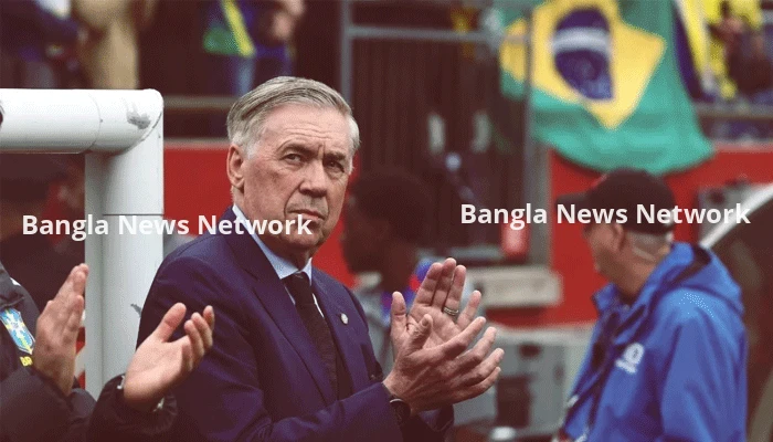 ২০৩০ পর্যন্ত আনচেলত্তিতেই আস্থা রাখছে ব্রাজিল