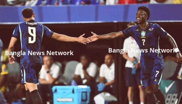 জার্মানিকে পিছনে ফেলে শীর্ষে ফিরল ব্রাজিল