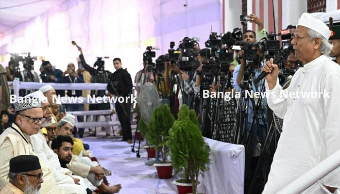 জাতীয় ঐক্য অটুট রাখার আহ্বান: প্রধান উপদেষ্টা ড. মুহাম্মদ ইউনূসের
