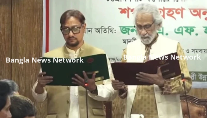শপথ নিলেন চসিকের নতুন মেয়র ডা. শাহাদাত