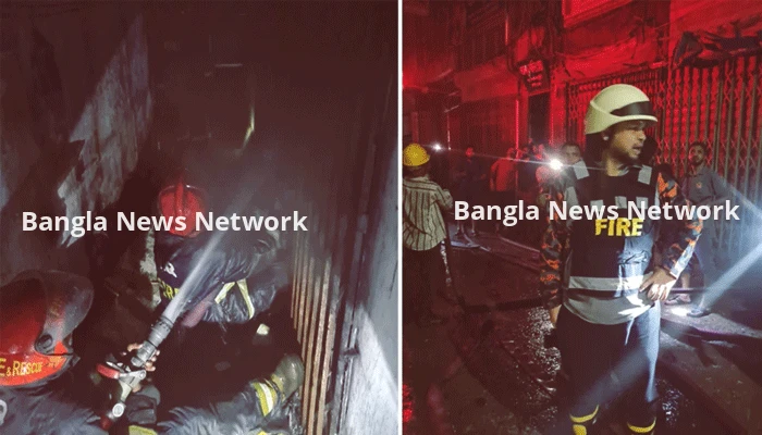 চকবাজারে আগুন নেভাতে গিয়ে ধোঁয়ায় অসুস্থ ৪ ফায়ারফাইটার