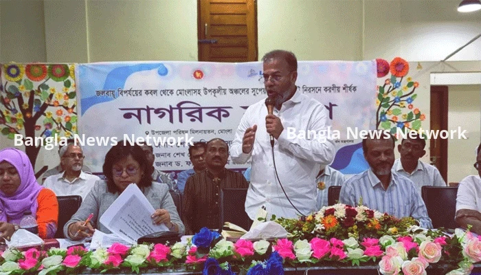 উপকূলের হতদরিদ্র পরিবারগুলোর জন্য সুপেয় পানির ব্যবস্থা করা হবে: পরিবেশ প্রতিমন্ত্রী ফরিদ