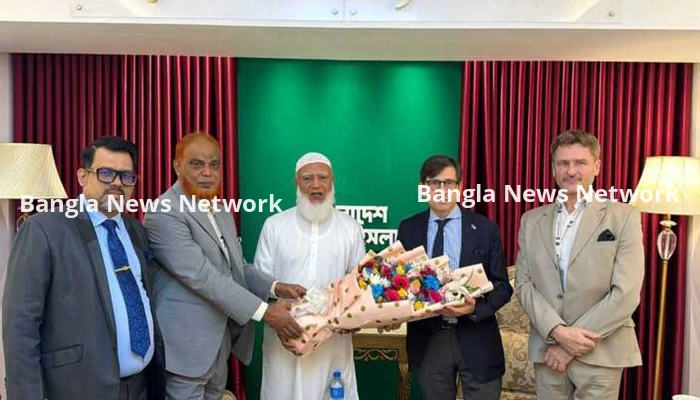 জামায়াত আমিরের সঙ্গে ফ্রান্সের রাষ্ট্রদূতের সৌজন্য সাক্ষাৎ