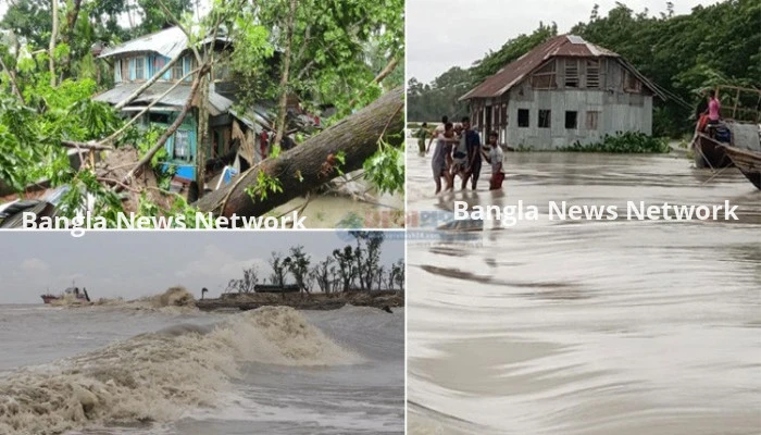 ঘূর্ণিঝড় রেমালের তাণ্ডবে প্রাণহানি বেড়ে ১০