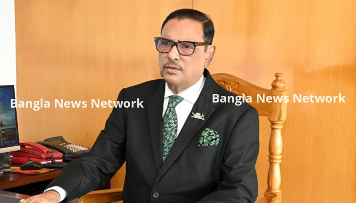 সন্ত্রাস করে গণতন্ত্র পুনরুদ্ধার হয় না : ওবায়দুল কাদের
