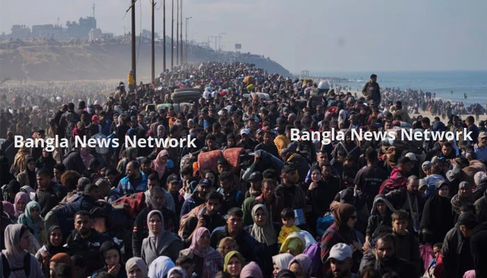 বাস্তুচ্যুত ফিলিস্তিনিরা ঘরে ফিরছে