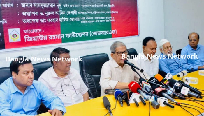 জামায়াতের রাজনীতি সমর্থন করি না: ফখরুল