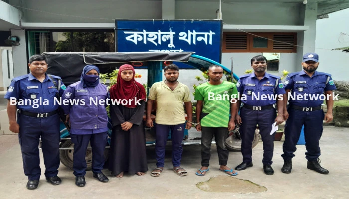 বগুড়ায় চালককে অজ্ঞান করে ইজিবাইক ছিনতাই, গ্রেপ্তার ৩
