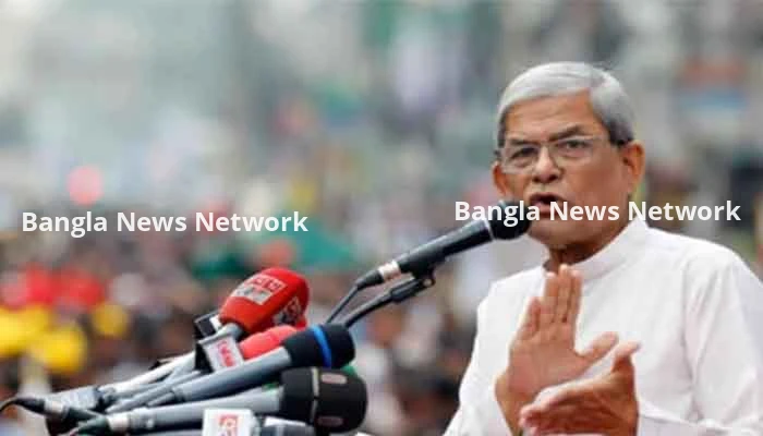 পাশের দেশে বসে ফ্যাসিস্ট হাসিনা ষড়যন্ত্র করছে: মির্জা ফখরুল