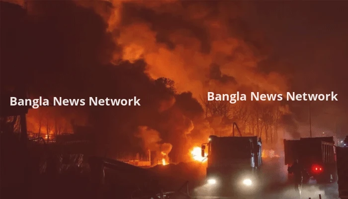 লিবিয়ার সবচেয়ে বড় তেল শোধনাগারে আগুন