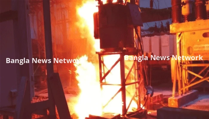 ব্রাহ্মণবাড়িয়ায় বৈদ্যুতিক সাবস্টেশনে অগ্নিকাণ্ড, বিদ্যুৎ সরবরাহ বন্ধ